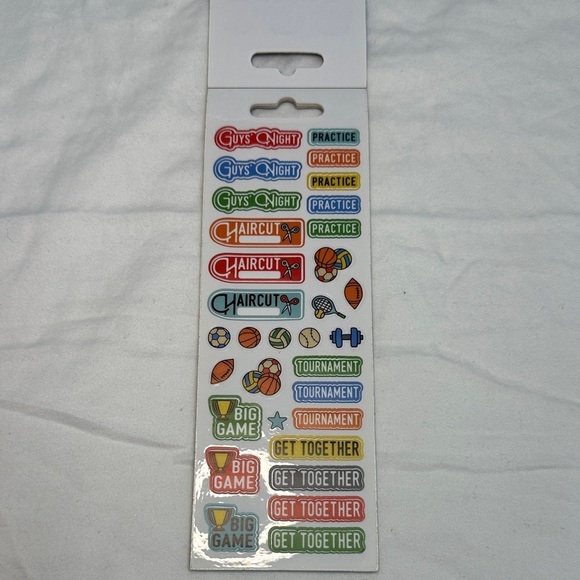 Colorful Planner Sticker Set - Picture 3 of 7